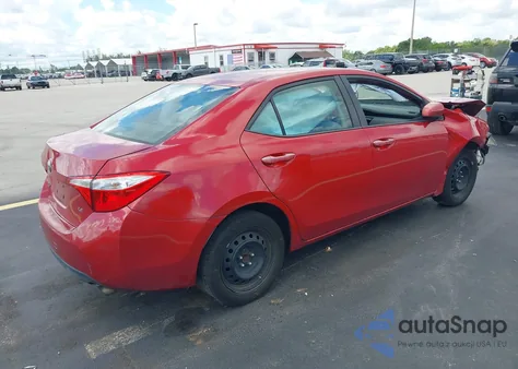 2015 Toyota Corolla Le из США, поврежденный, VIN 2T1BURHE9FC446342